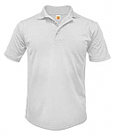 DeLaSalle High School - Unisex Performance Knit Polo Shirt - Moisture Wicking - 100% Polyester - Short Sleeve