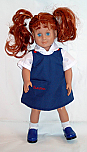 18 Inch Doll Jumper - Visitation School Jumper