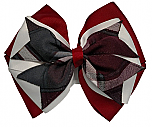 Hair Bow - Extra Large - Plaid #91/54