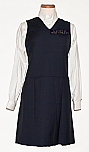 Academy of Holy Angels - V-Neck Jumper with Box Pleats