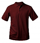 The International School of MN - Unisex Interlock Knit Polo Shirt - Short Sleeve